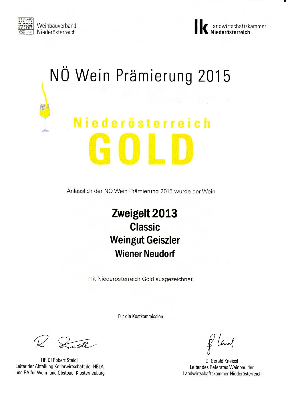 Weinauszeichnung