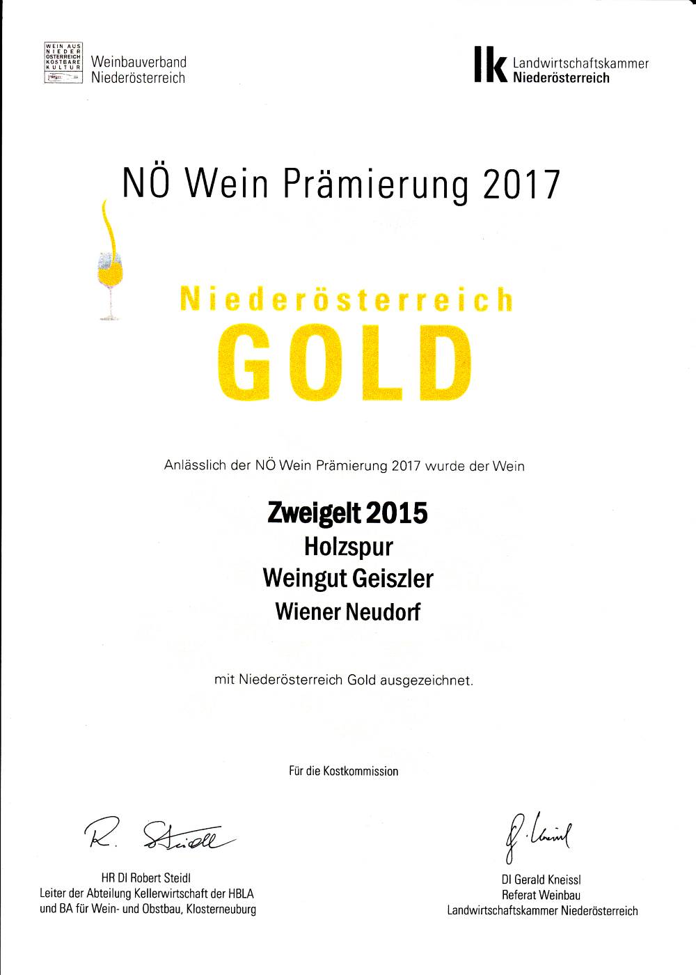Weinauszeichnung